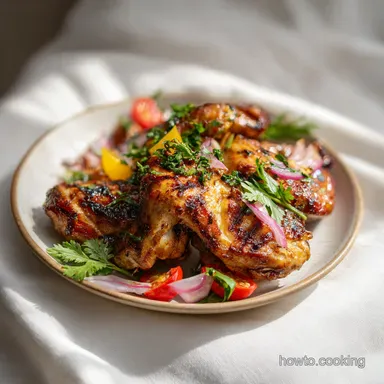 Flavorful Chicken Marinade for 6 Servings Recipe Card
