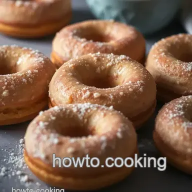 Fluffy Vanilla Bean Doughnuts: The Best Home-Baked Treat Recipe Card