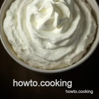 Easy How to Make Whipped Cream from Heavy Cream: A Simple Delight Recipe Card