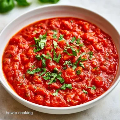 Tomato Sauce with Roma Tomatoes Recipe Card