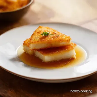 Fried Halloumi Hot Honey Recipe My GoTo SpicySweet Treat Recipe Card
