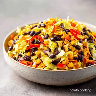 Frito Cowboy Cabbage Salad in 15 Minutes