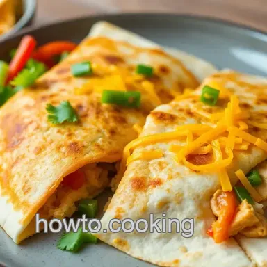 Quick and Cheesy Chicken Quesadillas: Fry in 25 Minutes!