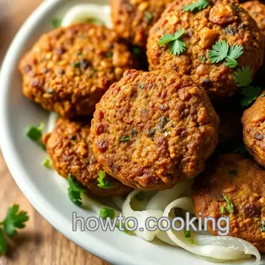 Easy & Crunchy Fry Lupin Falafels for Healthy Snacking: A Family Favorite