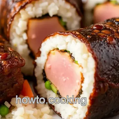 Fry Spam Musubi - Quick & Tasty Treat: A Hawaiian Snack You’ll Love Recipe Card