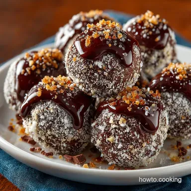 The Ultimate Fudgy Brownie Truffles Easy NoBake Recipe Recipe Card