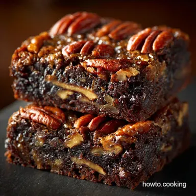 The Ultimate Fudgy Pecan Pie Brownies Pie Meets Perfect Chocolate Recipe Card