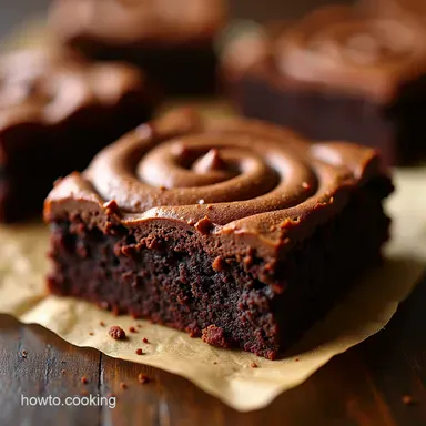 The Ultimate Fudgy Spooky Halloween Brownies Ghostly Cream Cheese Swirl Recipe Card