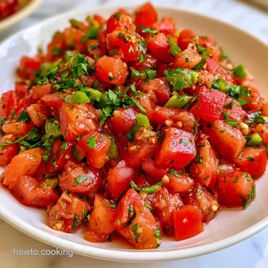 Garden Salsa for 7-8 Pints Recipe Card