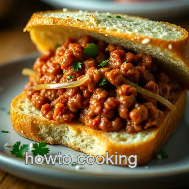 Ultimate Garlic Bread Sloppy Joes: 5 Delicious Family Favorites! Recipe Card