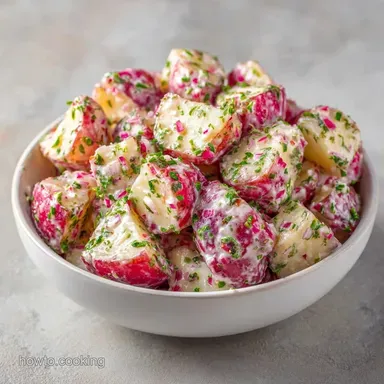 Garlic Red Skin Potato Salad: Make-Ahead Recipe Card