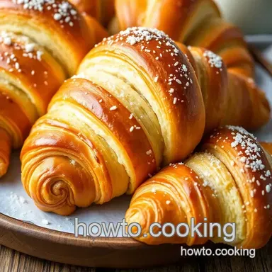 Gipfeli: 5 Easy Steps to Make Delicious Swiss Croissants! Recipe Card
