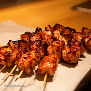Grilled Teriyaki Chicken Skewers BBQ Bliss Recipe Card