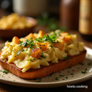 Golden Artichoke Toast Mediterranean Delight in Minutes Recipe Card