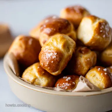 Soft Pretzel Bites: My Go-To Party Snack! Recipe Card