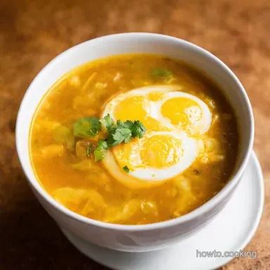 Quick Egg Drop Soup Recipe Ready in Just 15 Minutes Recipe Card