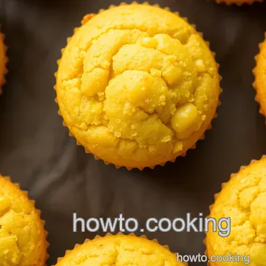 Golden Corn Muffins: My Southern Comfort Recipe Recipe Card