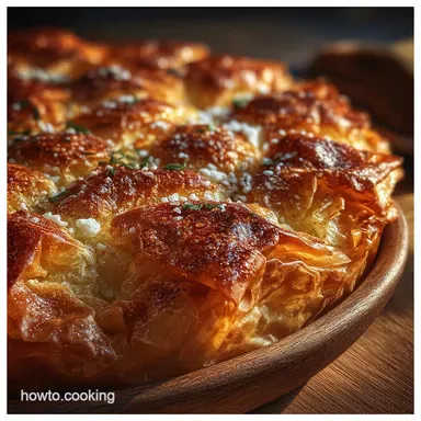 The Best Homemade Bougatsa Recipe Custard Phyllo Dream