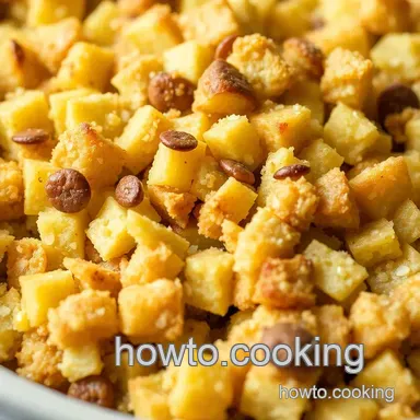 Grandma Mildred's Kickin' Cornbread Stuffing! Recipe Card