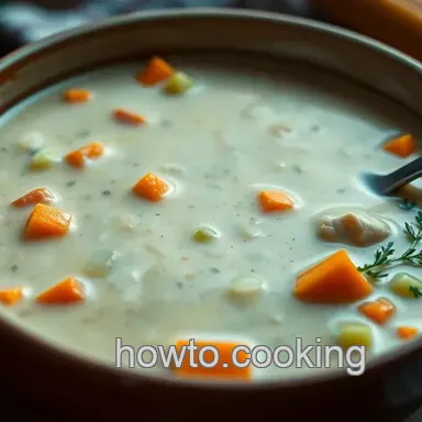 Grandma' s Creamy Chicken Soup Recipe | Comfort in a Bowl
