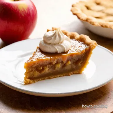 Grandmas Secret Best Caramel Apple Pie Recipe Ever Recipe Card