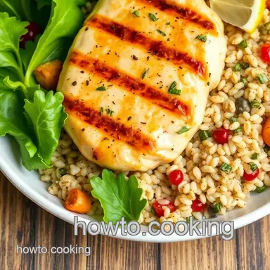 Easy & Juicy Grill Chicken Delightful Healthy Salad: My Go-To Summer Recipe Recipe Card