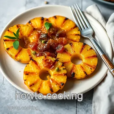 How to Grill Pineapple with Brown Sugar & Vanilla: Easy & Delicious Recipe Card
