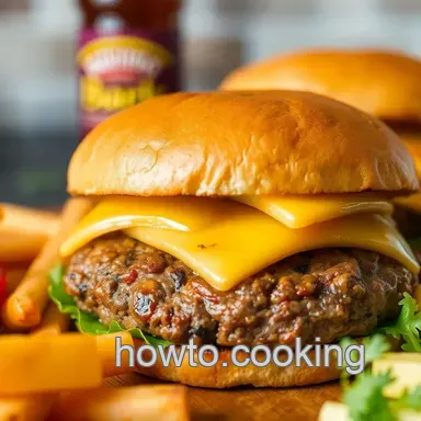 Grilled Beef Burgers - Juicy & Flavorful Delight: A Summer BBQ Favorite