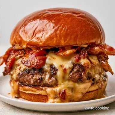 Beef Crack Burger for 6 Burgers