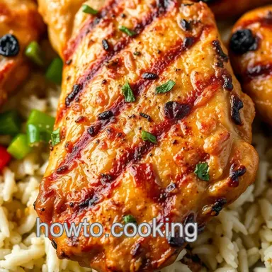 Grilled Chicken with Bold Spices: A Flavor-Packed Delight presentation
