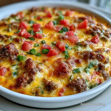 Ground Beef Rotel Dip in 30 Minutes Recipe Card