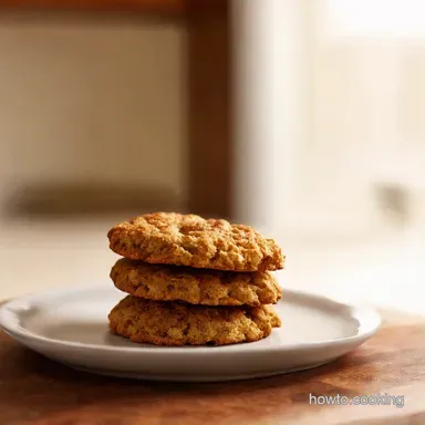 Healthy Anzac Biscuits My GuiltFree Aussie Crunch Recipe Recipe Card