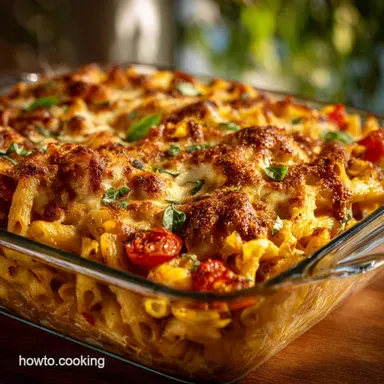 Healthy Baked Ziti Low Fat High Protein Comfort Food Recipe