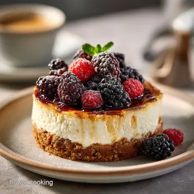 Healthy Cheesecake: The Guilt-Free High-Protein Baked Classic Recipe Card
