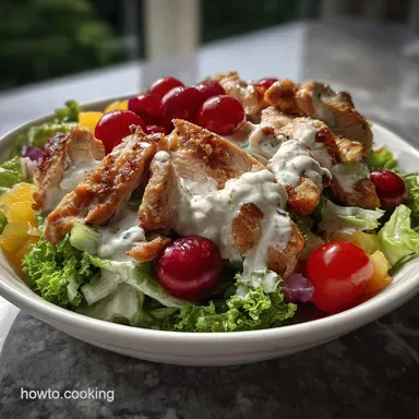 Healthy Chicken Salad with Greek Yogurt Recipe Card