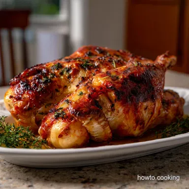 Healthy Thanksgiving Recipe with Roasted Turkey Recipe Card