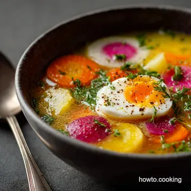 Sunshine Root Elixir The Best Healthy Soup for an Immune Boost Recipe Card