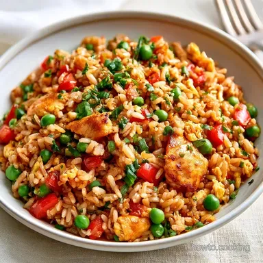 Vegetable Fried Rice in 30 Minutes Recipe Card