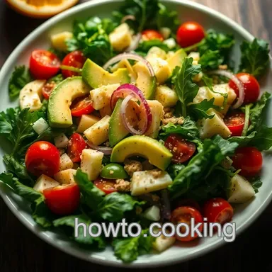 Refreshing Hearts of Palm Salad Recipes: Citrus Vinaigrette Delight Recipe Card
