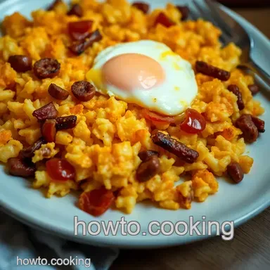 Hearty Morning Delight: Breakfast Casserole presentation