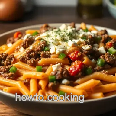 Easy Philly Cheesesteak Pasta: Comfort Food Delight for Everyone
