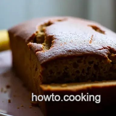 Heavenly Banana Cinnamon Loaf: A Family Favorite Brunch Treat Recipe Card