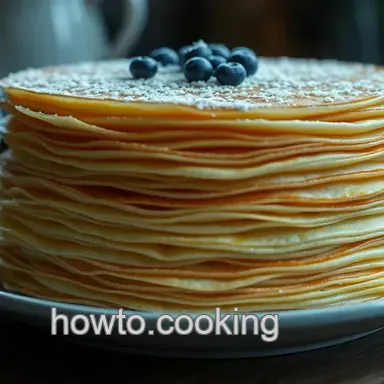 Heavenly Layered Crepe Cake Recipe: Indulge in Sweet Perfection!