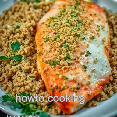 Easy & Juicy Red Fish Recipes: My Herb-Crusted Snapper Delight Recipe Card