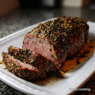 Sirloin Roast: Herb-Crusted Perfection Juicy Results Recipe Card
