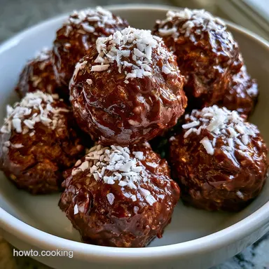 Almond Joy Truffles in 35 Minutes