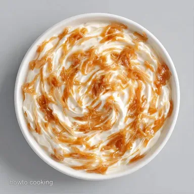 Caramelized Onion Dip for 8 Servings Recipe Card