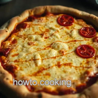 Pizza Night: Best Pizza from Dough Recipe You'll Ever Make! Recipe Card
