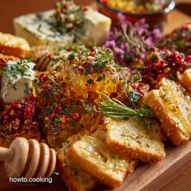 Butter Board: The Grand Honey-Chili Herb Grazing Platter Recipe Card