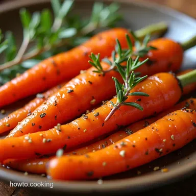 Sweet Roasted Carrots My HoneyGlazed Thyme Recipe Recipe Card